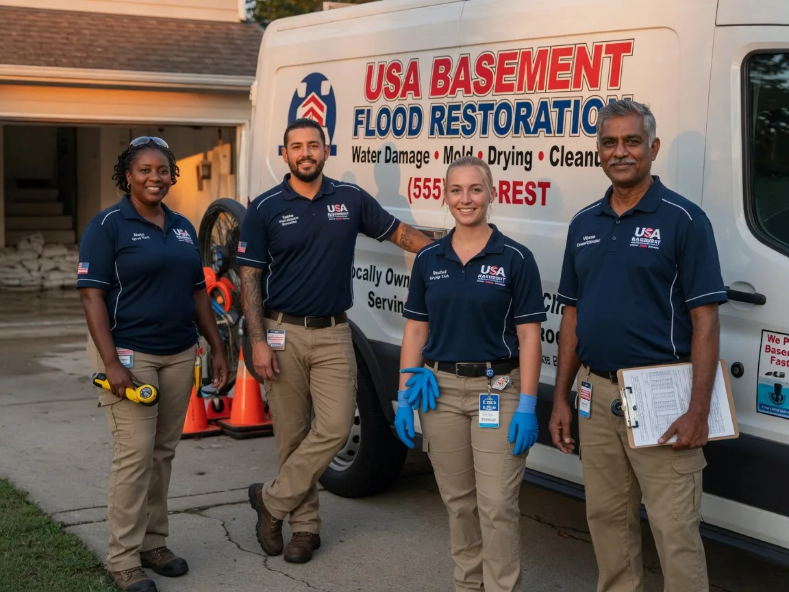 Basement Flood Cleanup company in Minnewaukan, ND