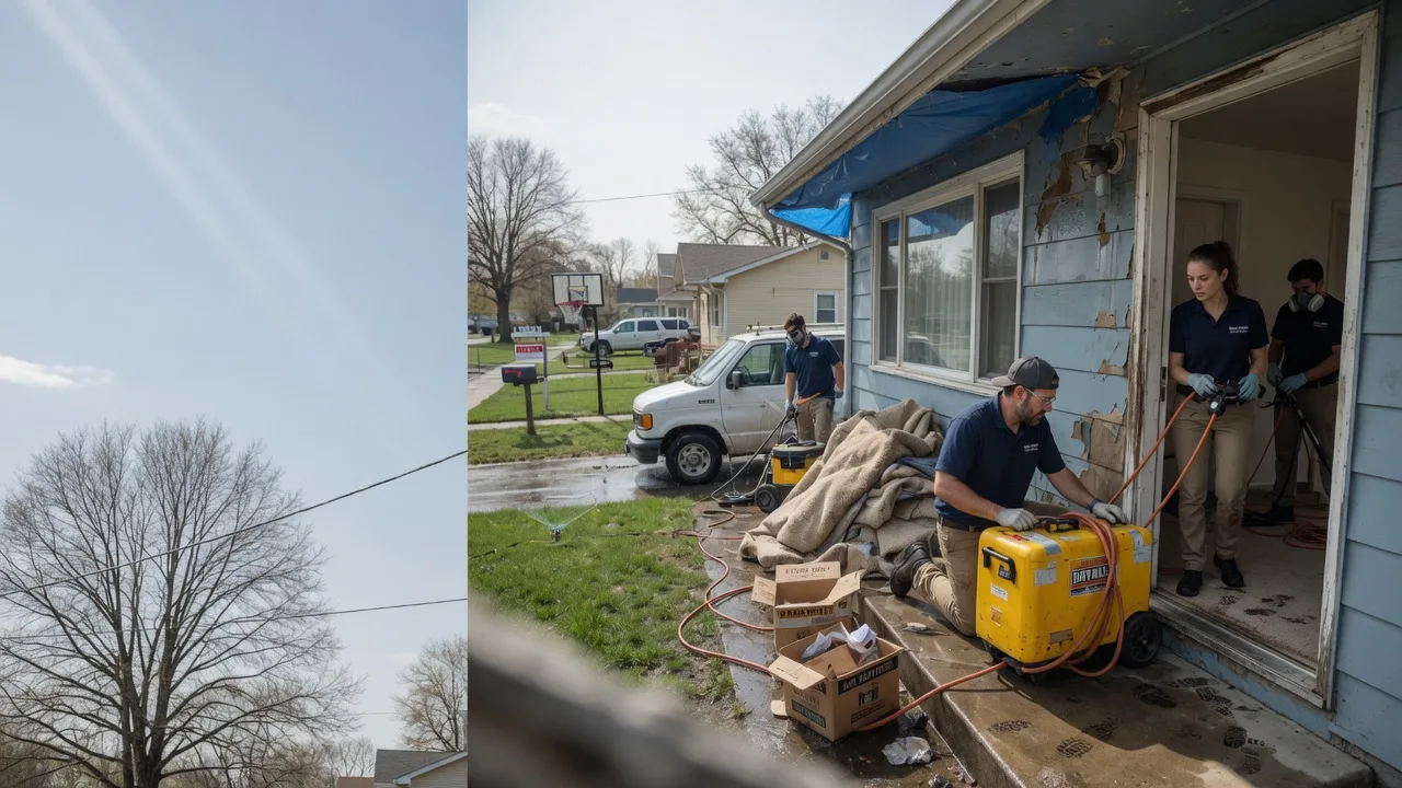 Basement Flood Cleanup in Minnewaukan, ND near me